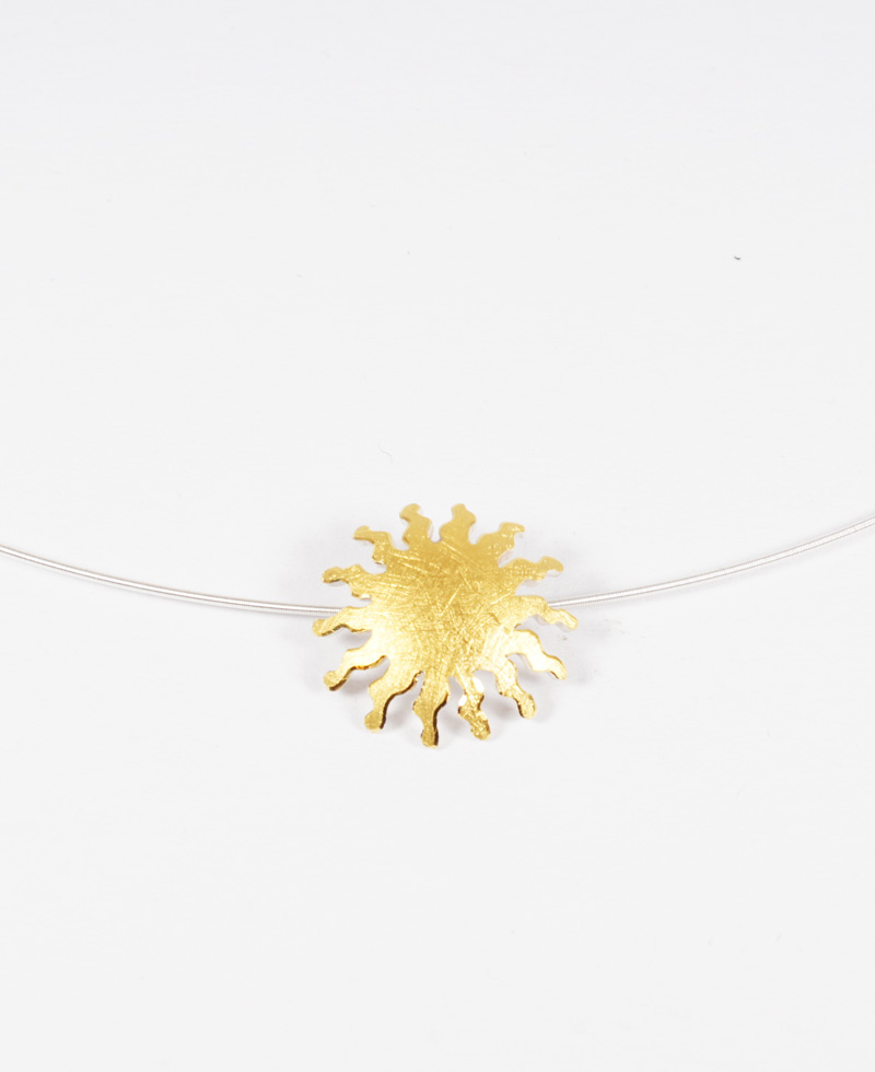 Görlitzer Sonne Anhänger Gold