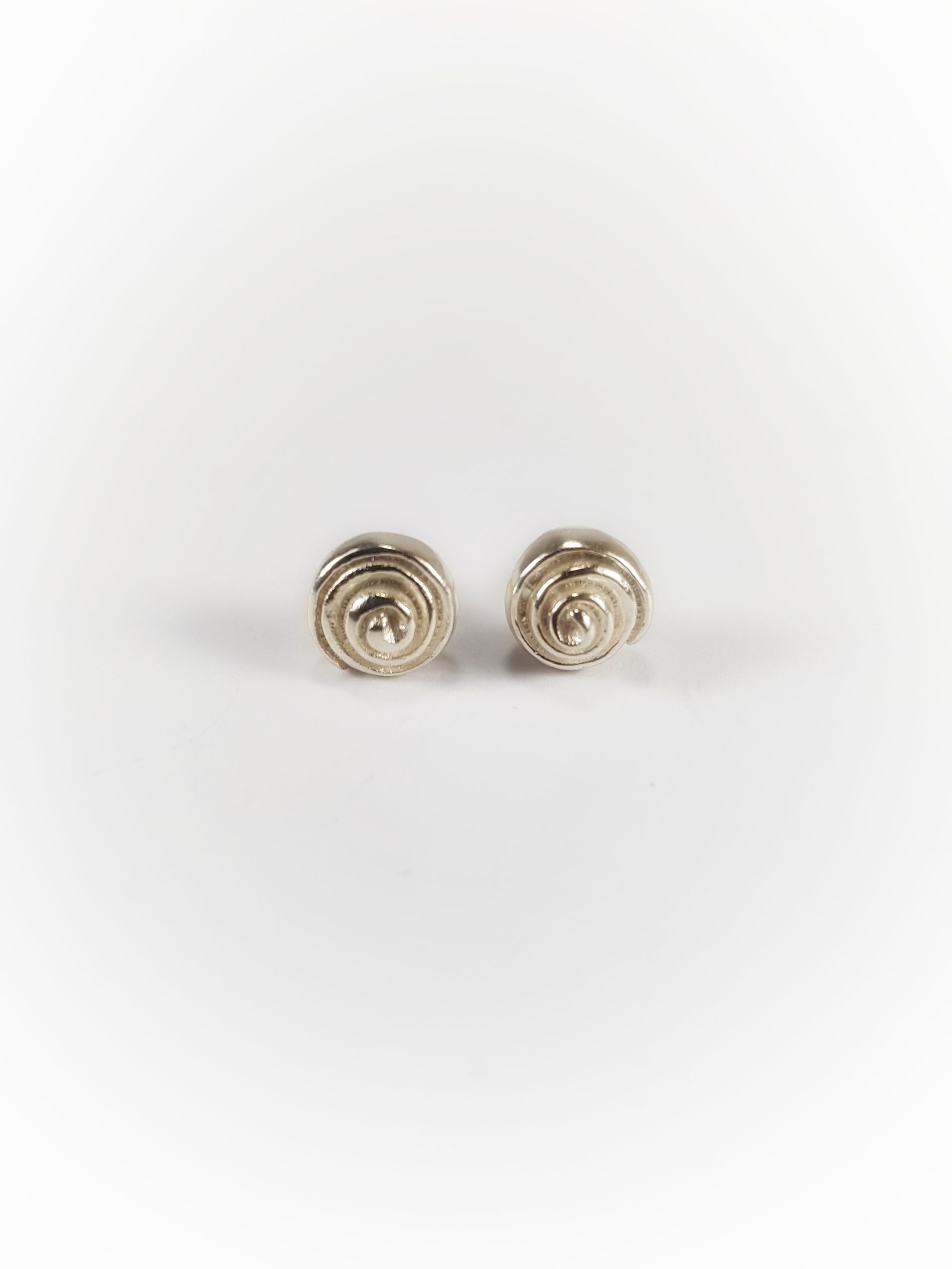 Rosen Ohrstecker in Silber – Bild 2