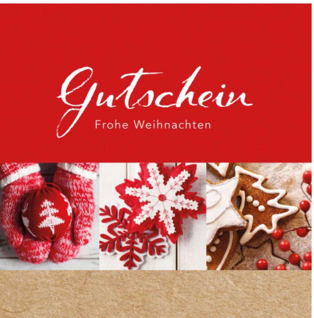 Gutschein Weihnachtsmotiv