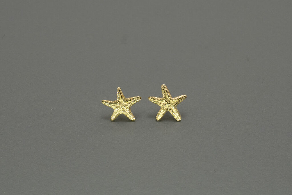 Ohrstecker Seestern Gold
