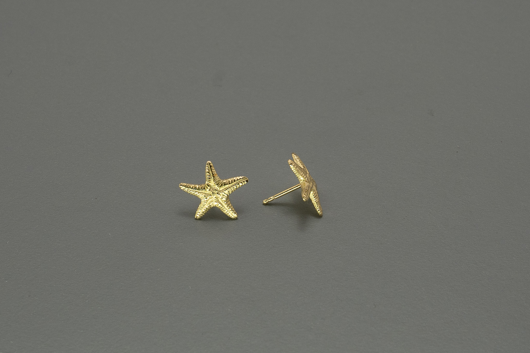 Ohrstecker Seestern Gold – Bild 3