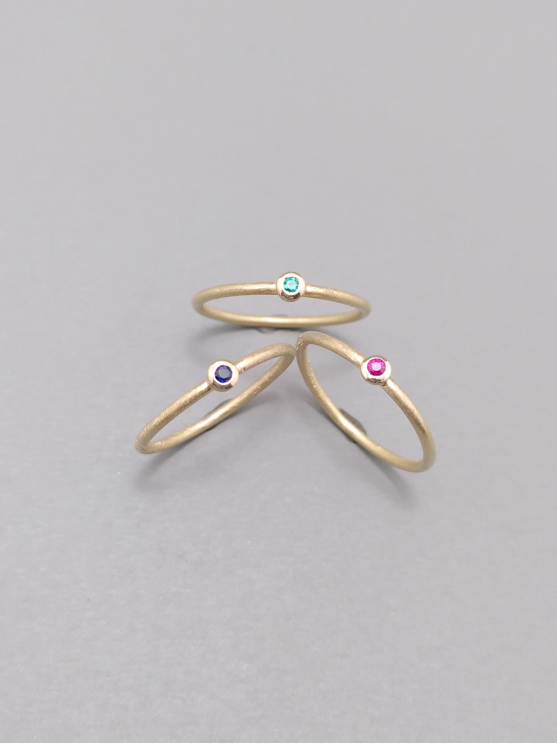 Staple Ringe mit Edelstein