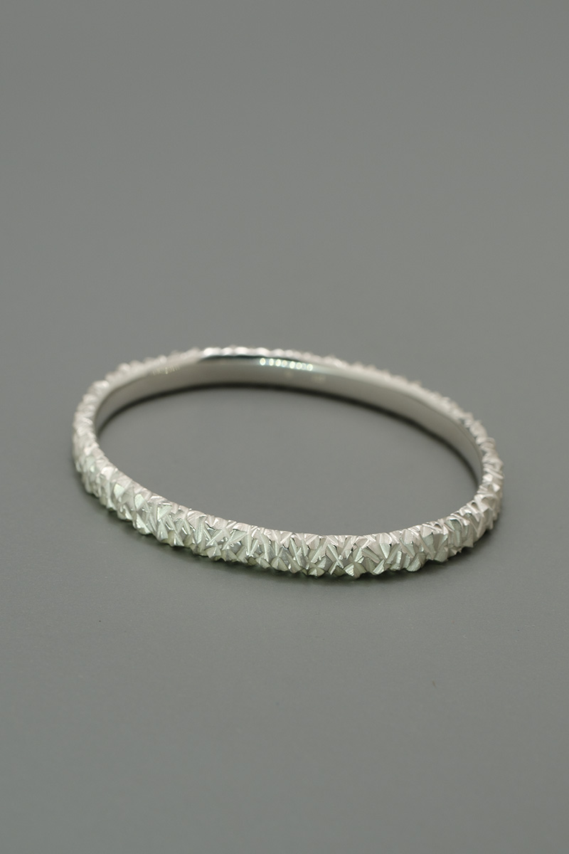 the rock Armreif Silber