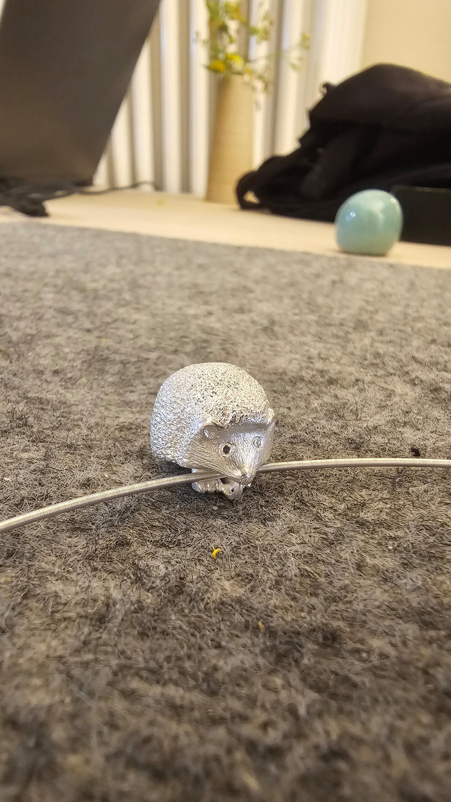 Anton der Igel aus Silber – Bild 7